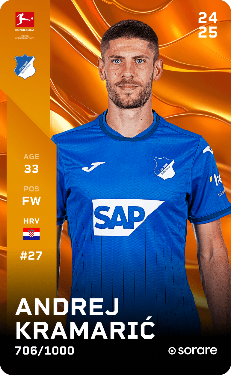 Andrej Kramarić 2024-25 • Limited 706/1000