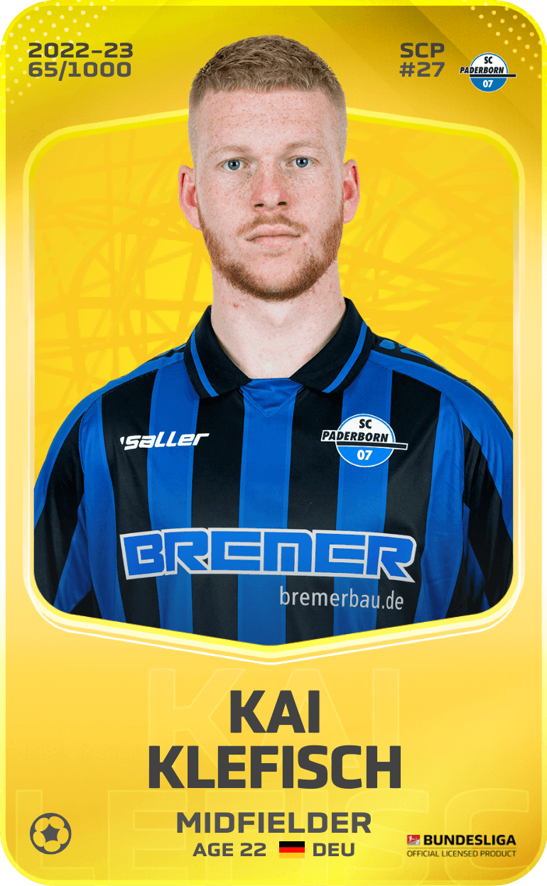 Kai Klefisch 2022-23 • Limited 65/1000