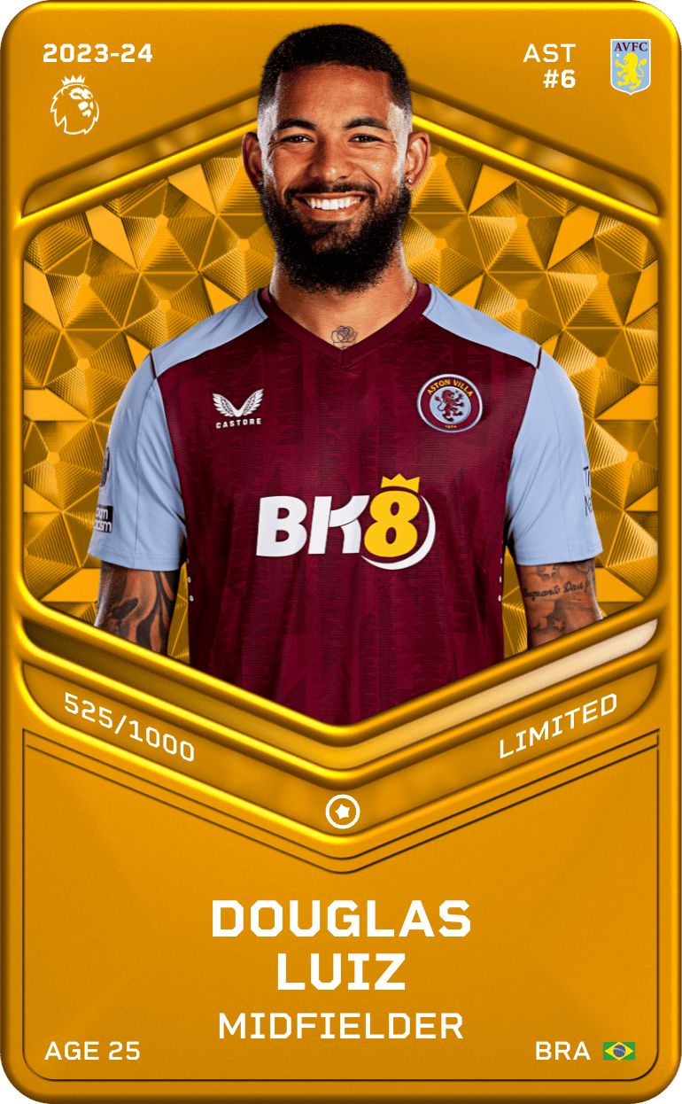 Douglas Luiz 2023-24 • Limited 525/1000
