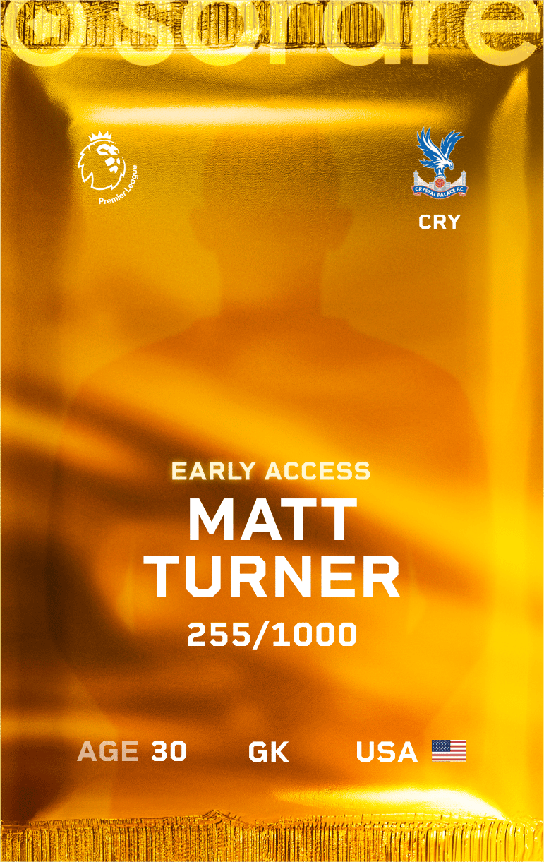Matt Turner 2024-25 • Limited 255/1000