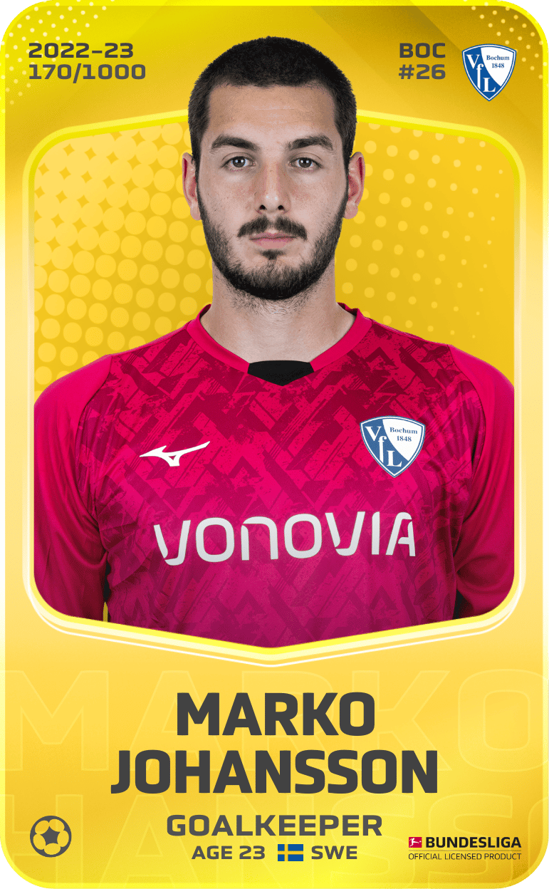 Marko Johansson 2022-23 • Limited 170/1000