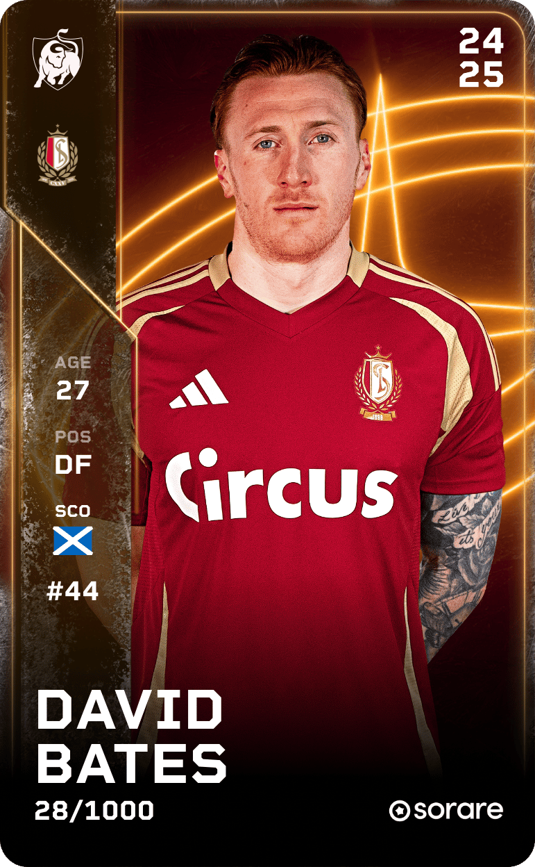 David Bates 2024-25 • Limited 28/1000