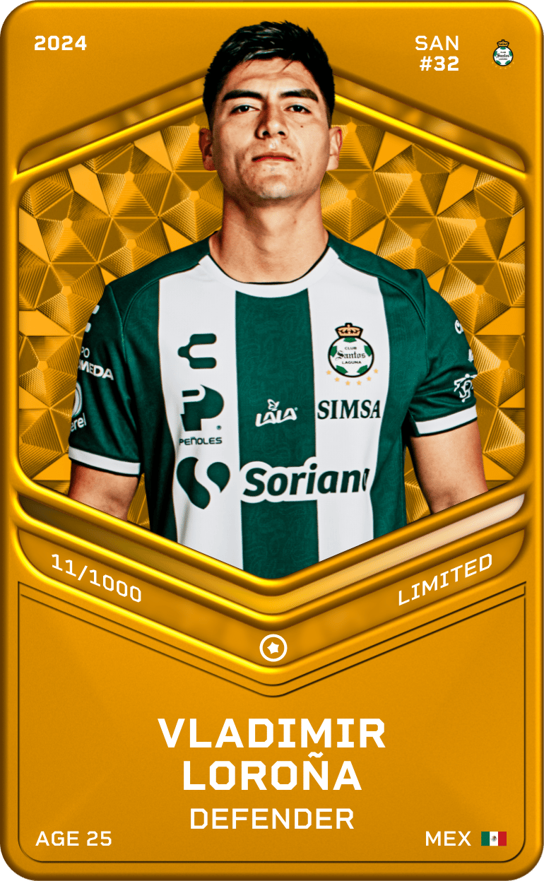 Vladimir Loroña 2024-25 • Limited 11/1000