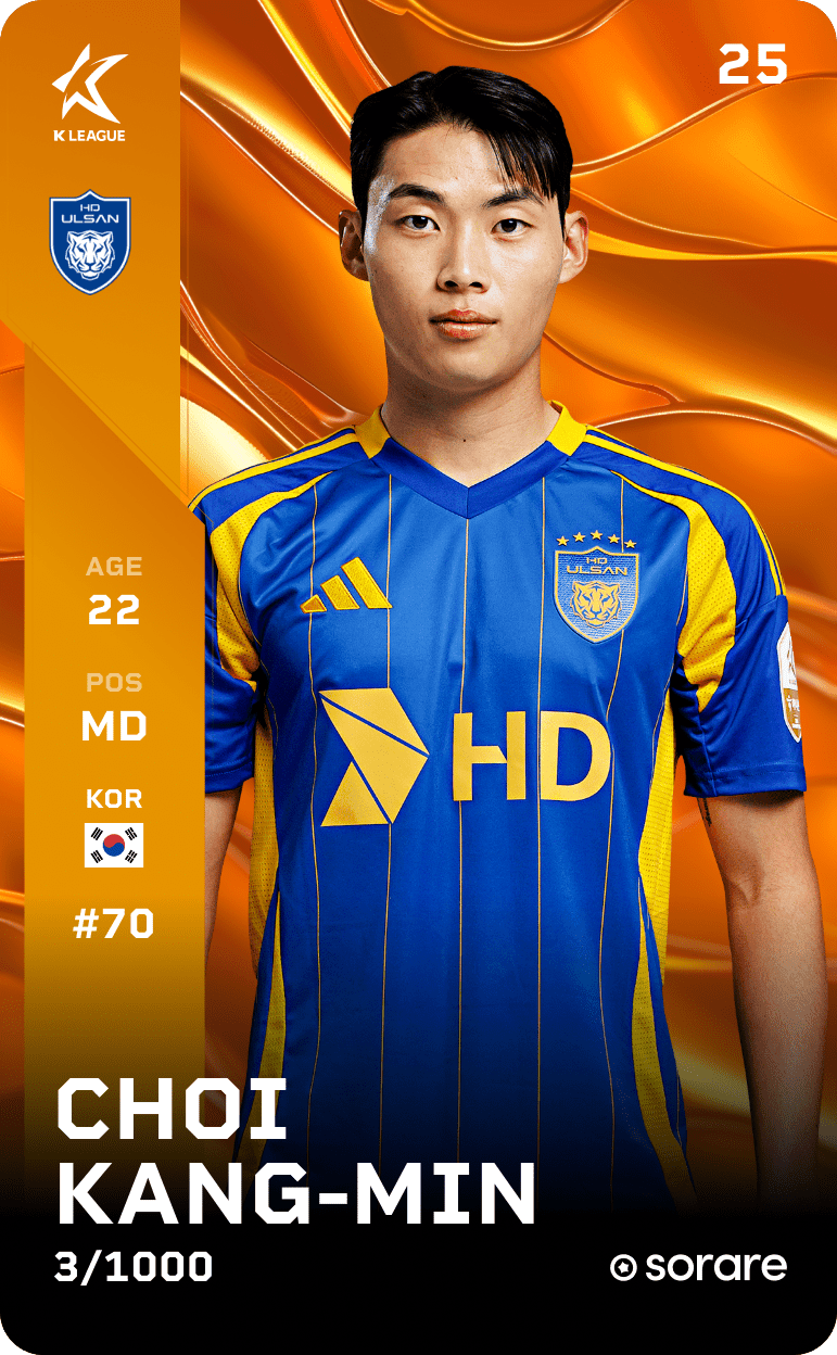 Choi Kang-Min 2025-26 • Limited 3/1000
