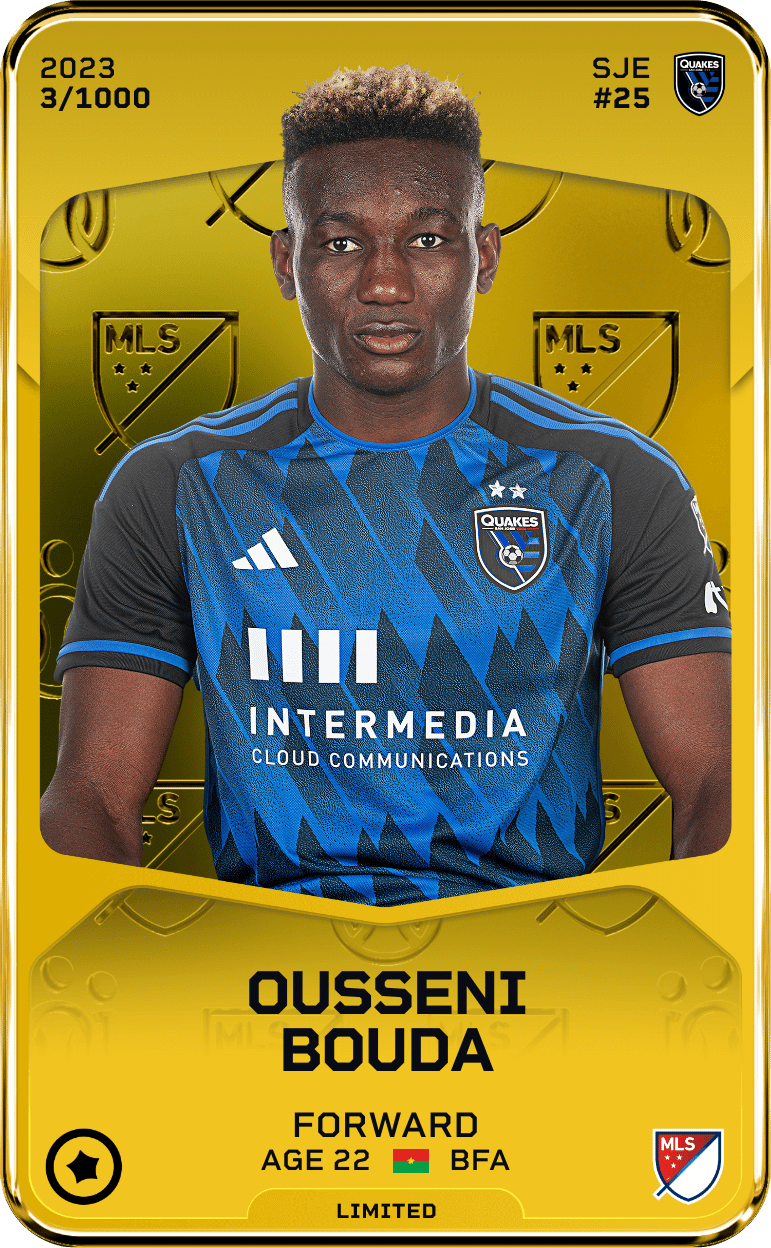 Ousseni Bouda 2023-24 • Limited 3/1000
