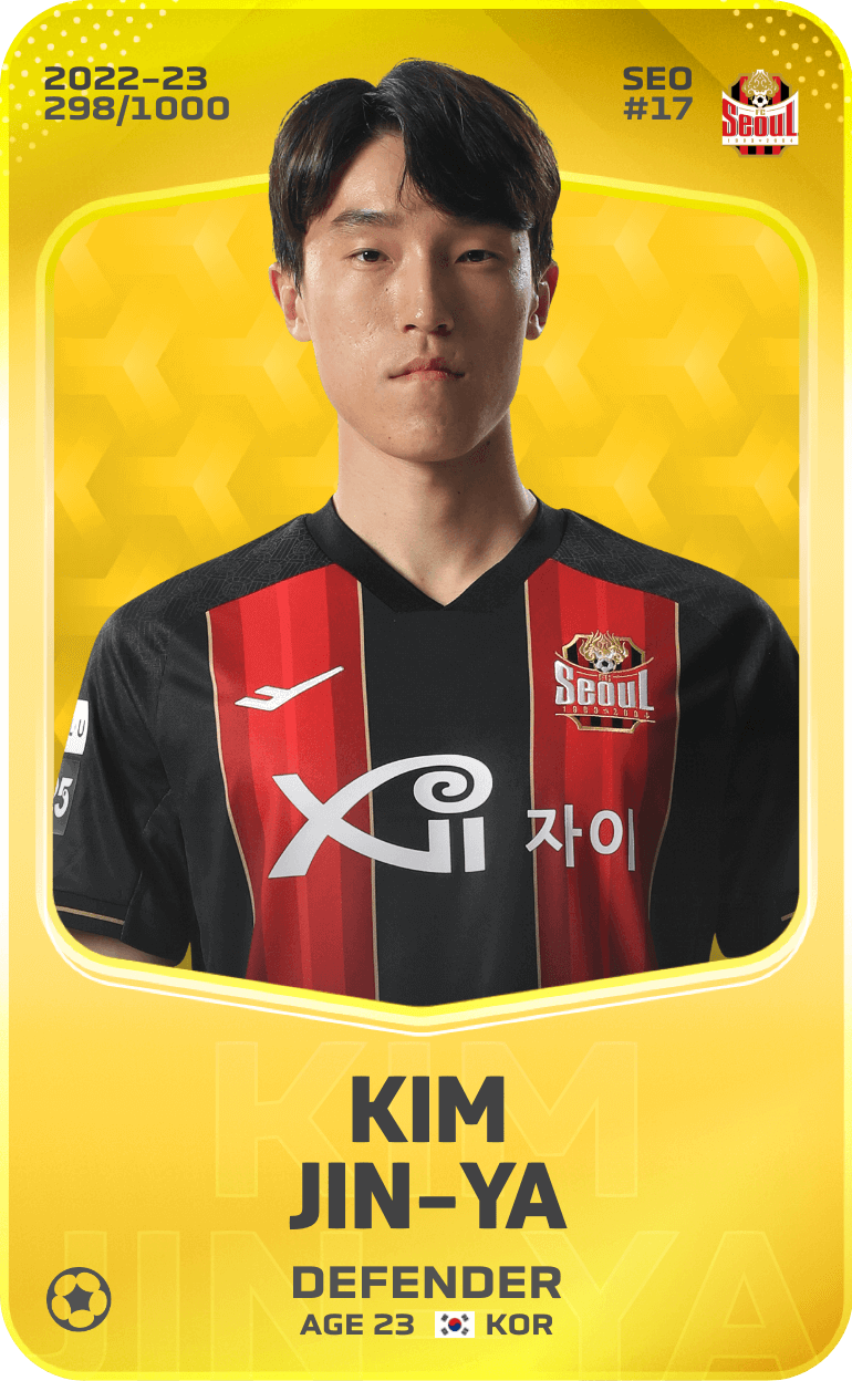 Kim Jin-Ya 2022-23 • Limited 298/1000