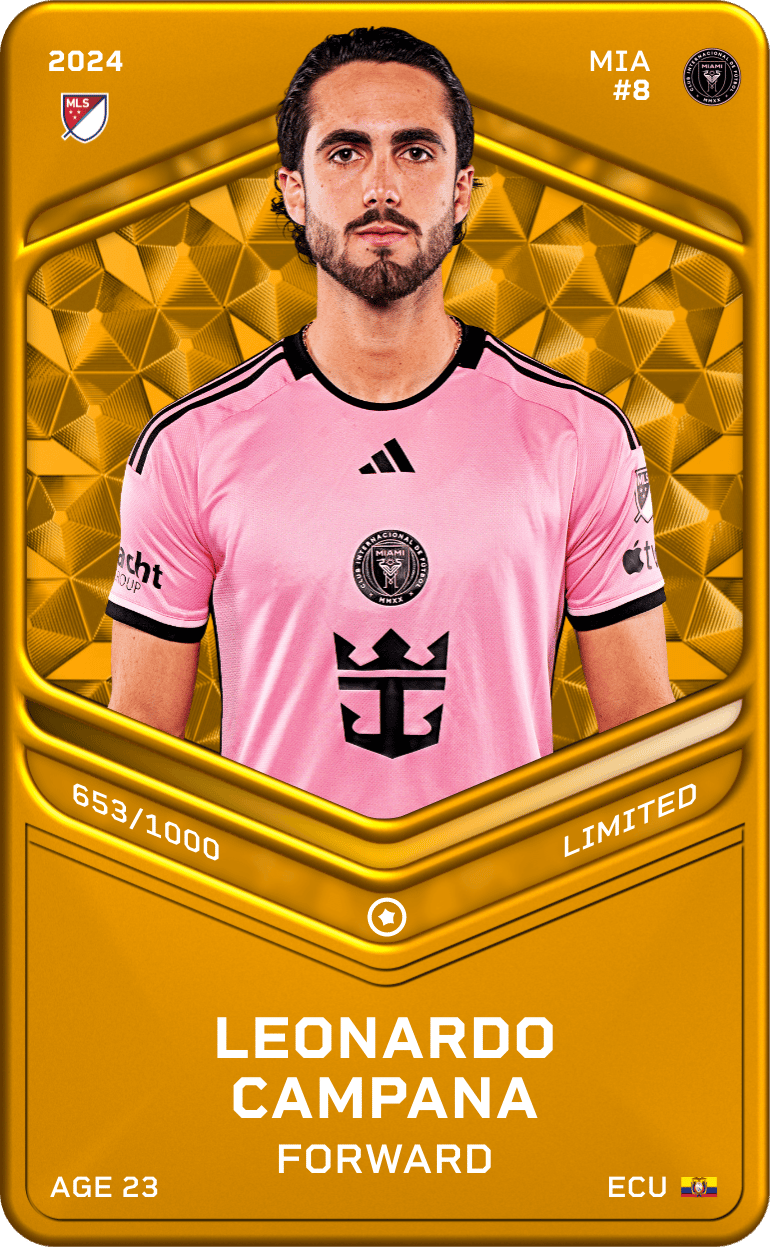 Leonardo Campana 2024-25 • Limited 653/1000