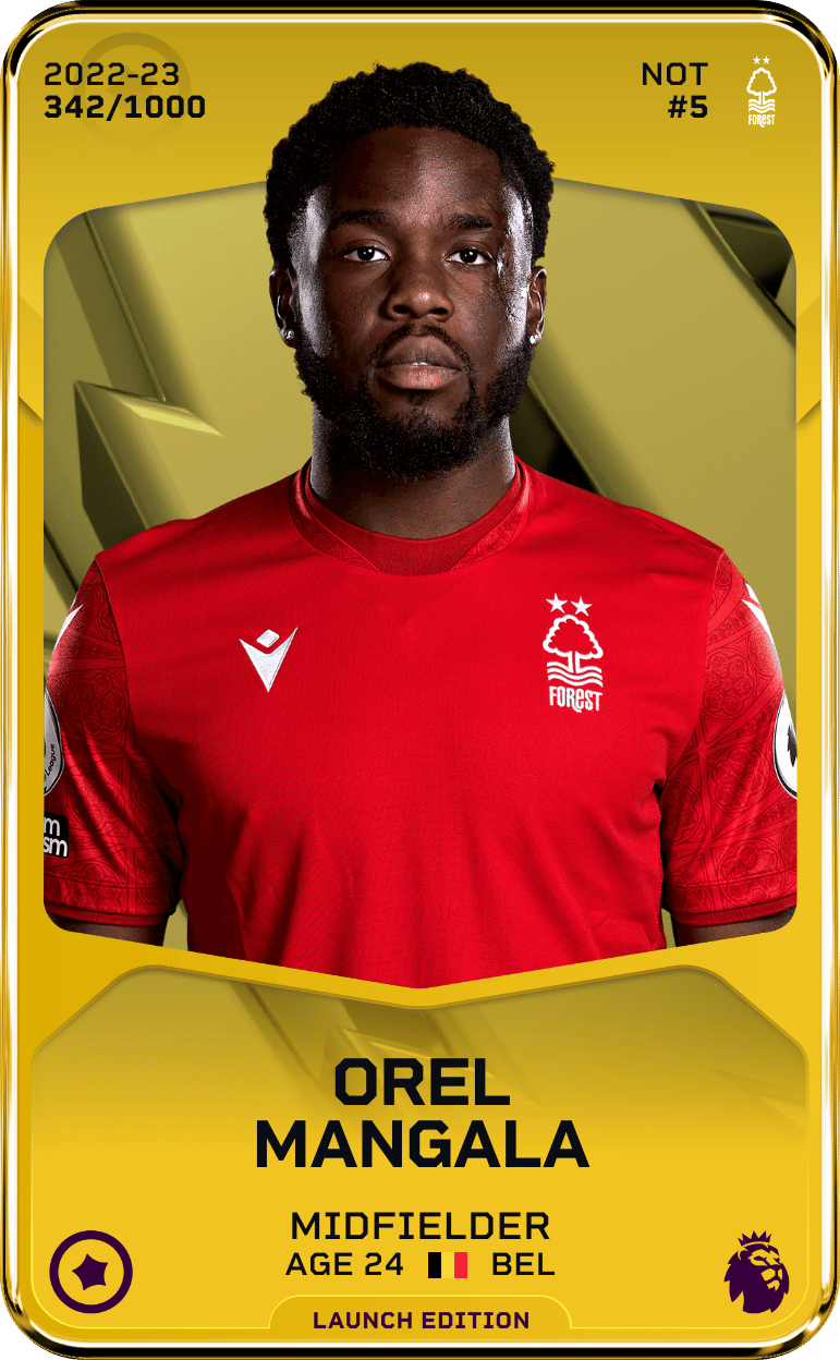 Orel Mangala 2022-23 • Limited 342/1000
