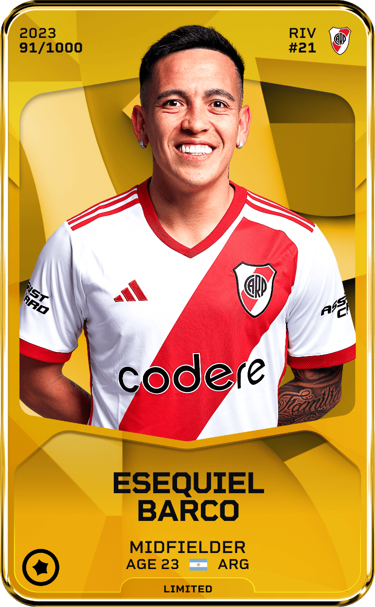 Esequiel Barco 2023-24 • Limited 91/1000