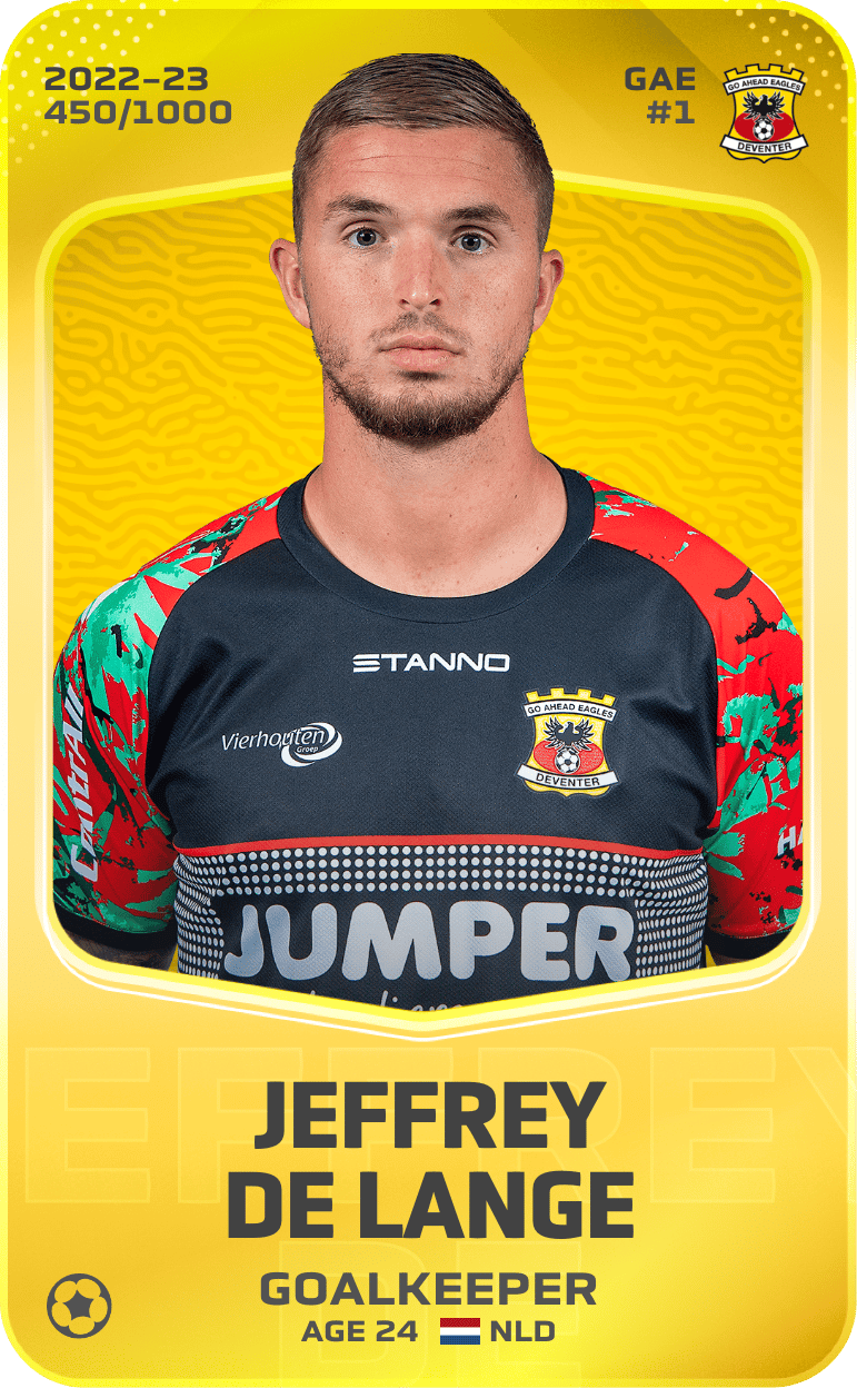 Jeffrey de Lange 2022-23 • Limited 450/1000