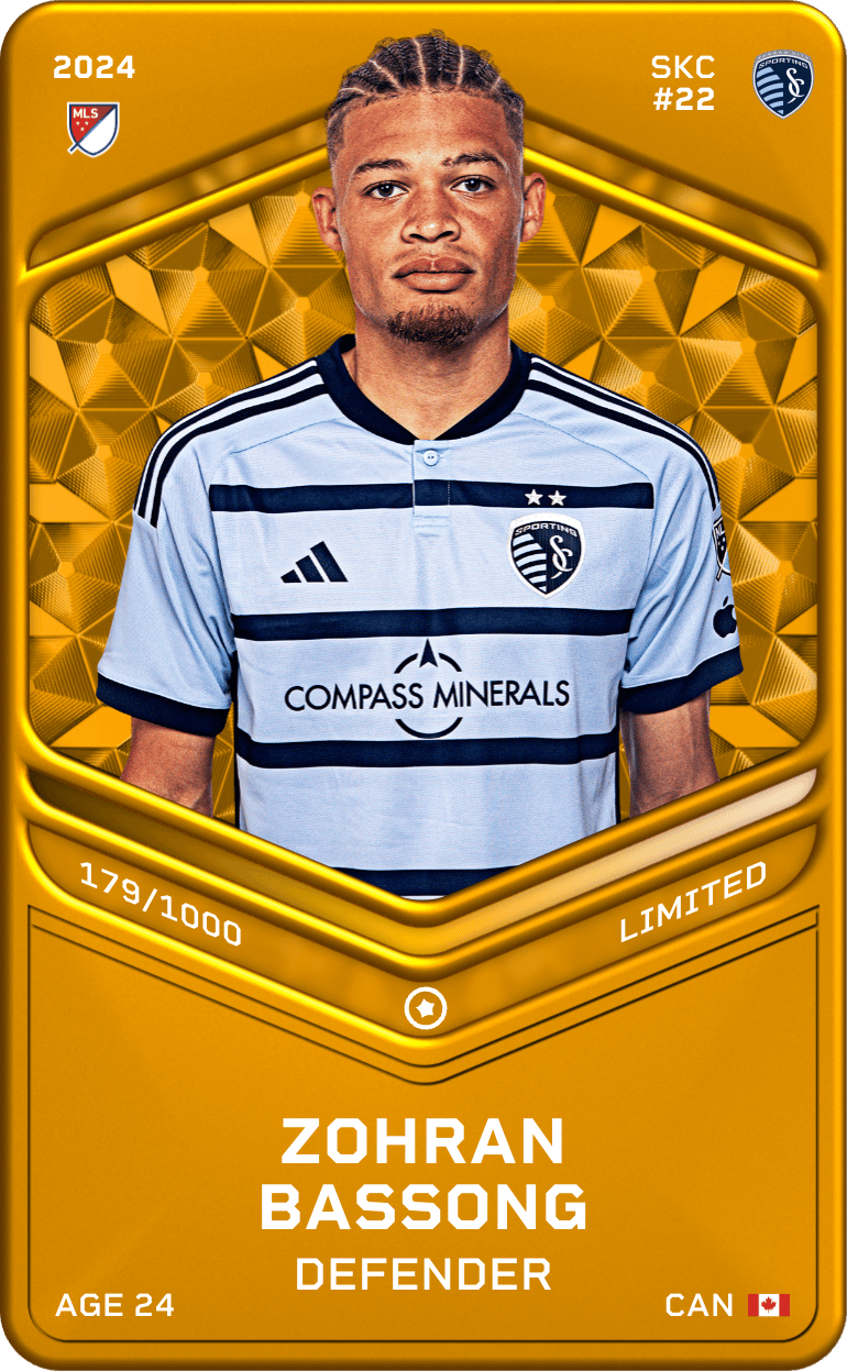 Zohran Bassong 2024-25 • Limited 179/1000