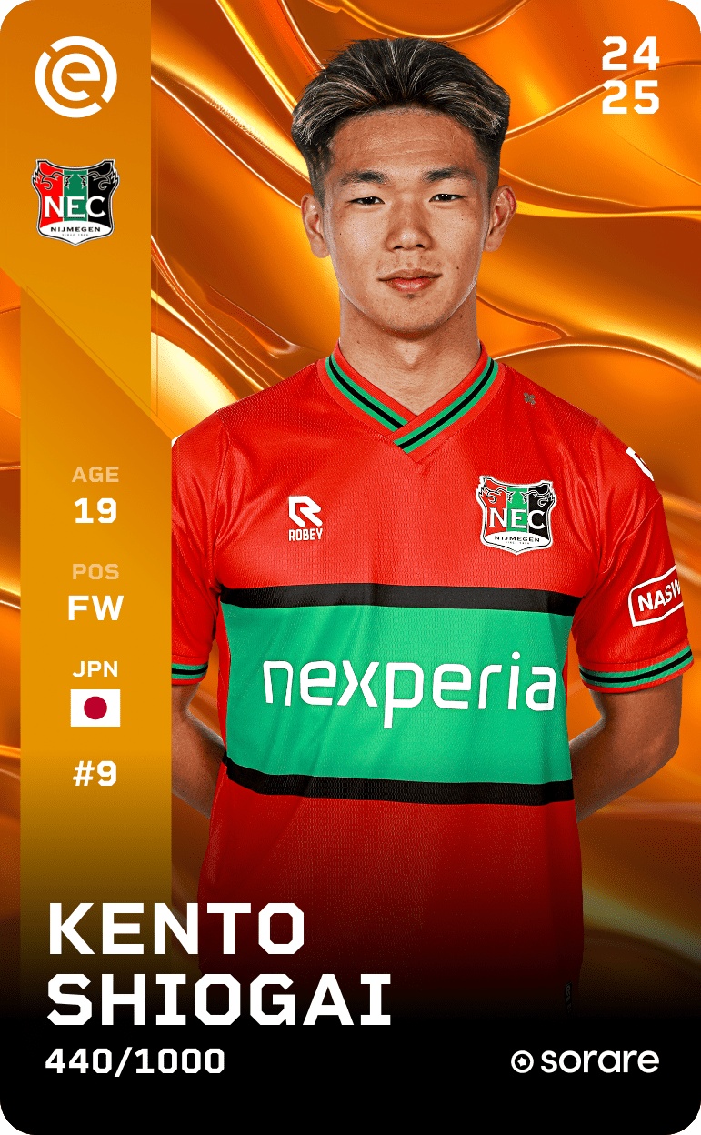 Kento Shiogai 2024-25 • Limited 440/1000