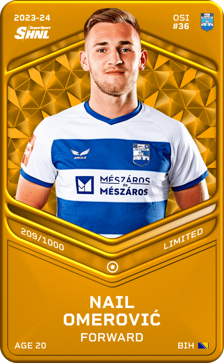 Nail Omerović 2023-24 • Limited 209/1000
