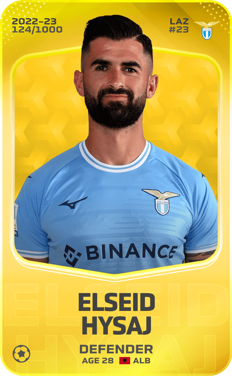 Elseid Hysaj 2022-23 • Limited 124/1000