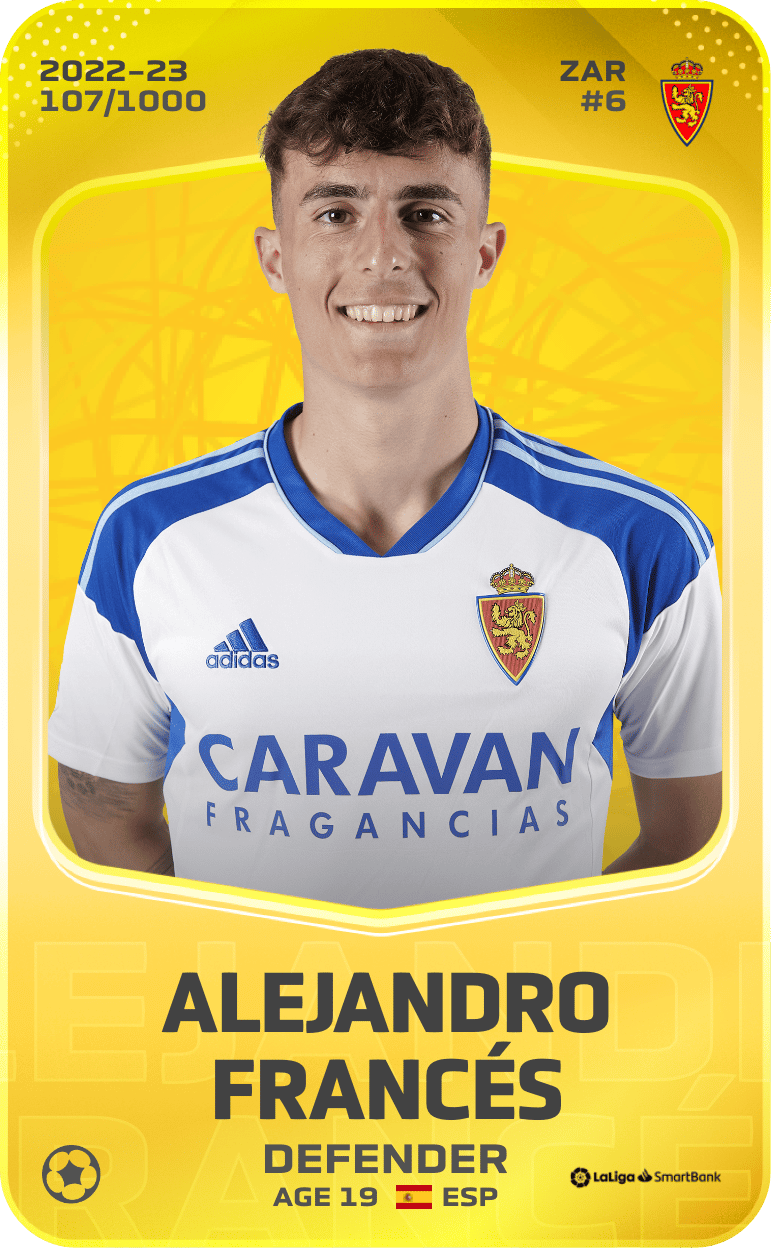 Alejandro Francés 2022-23 • Limited 107/1000