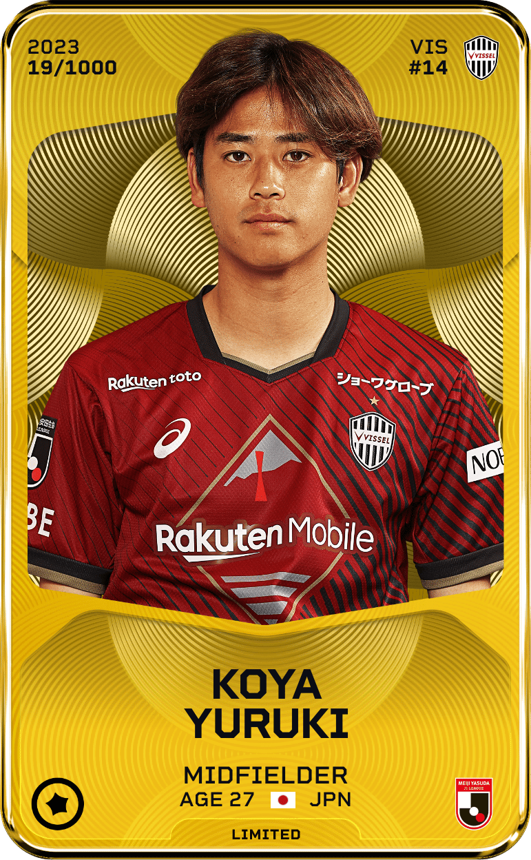 Koya Yuruki 2023-24 • Limited 19/1000