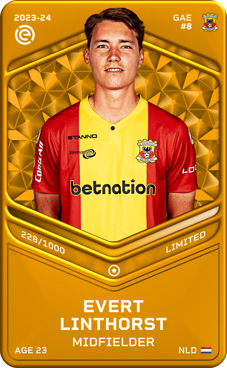 Evert Linthorst 2023-24 • Limited 228/1000