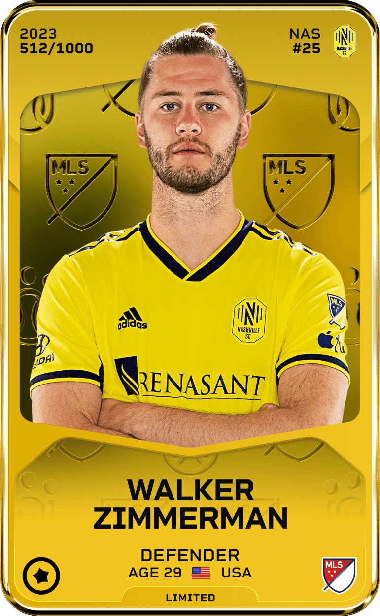 Walker Zimmerman 2023-24 • Limited 512/1000