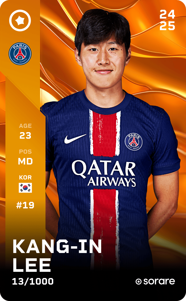 Kang-In Lee 2024-25 • Limited 13/1000