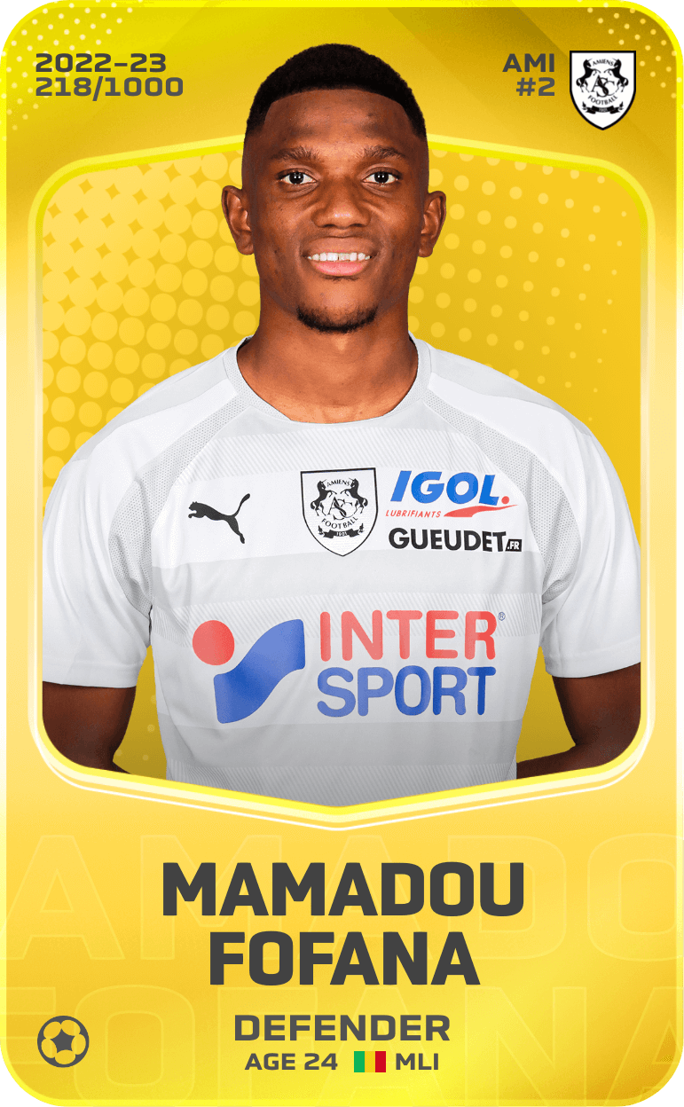 Mamadou Fofana 2022-23 • Limited 218/1000