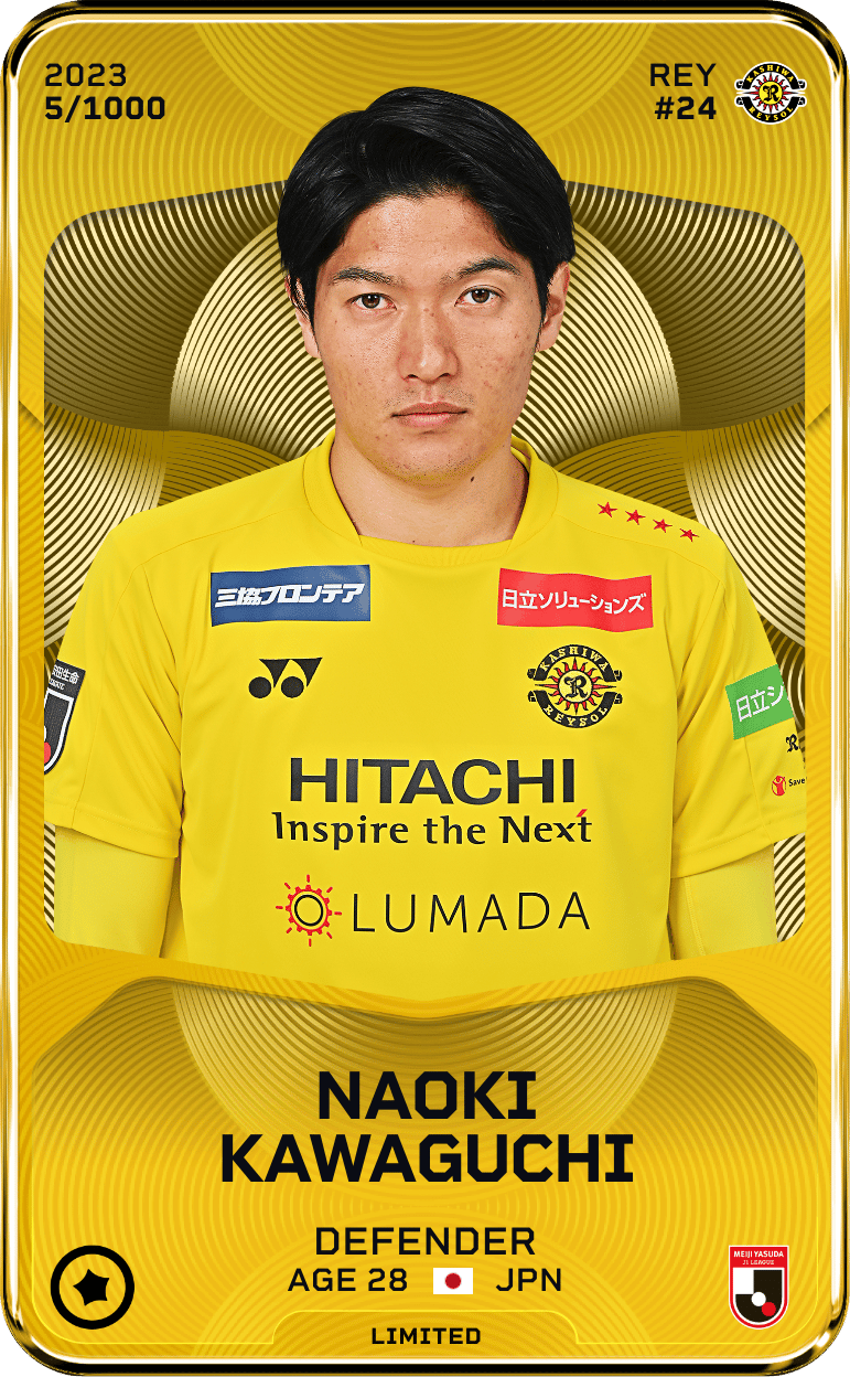 Naoki Kawaguchi 2023-24 • Limited 5/1000