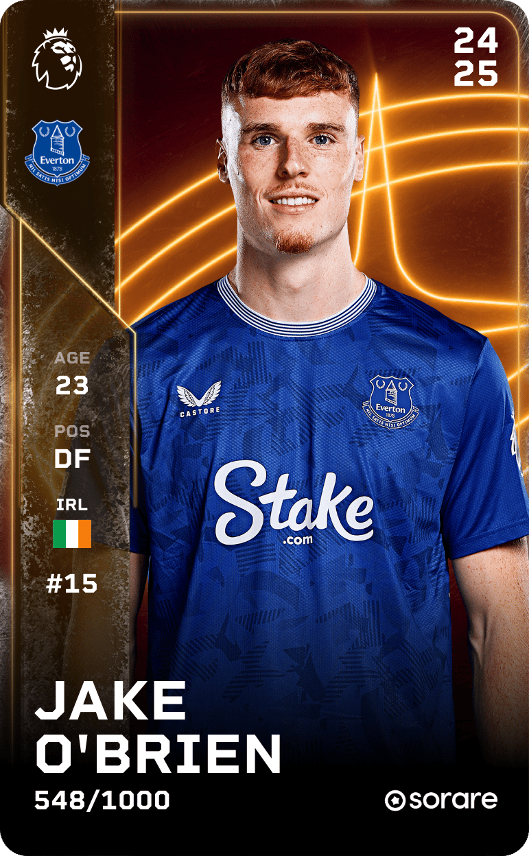 Jake O'Brien 2024-25 • Limited 548/1000