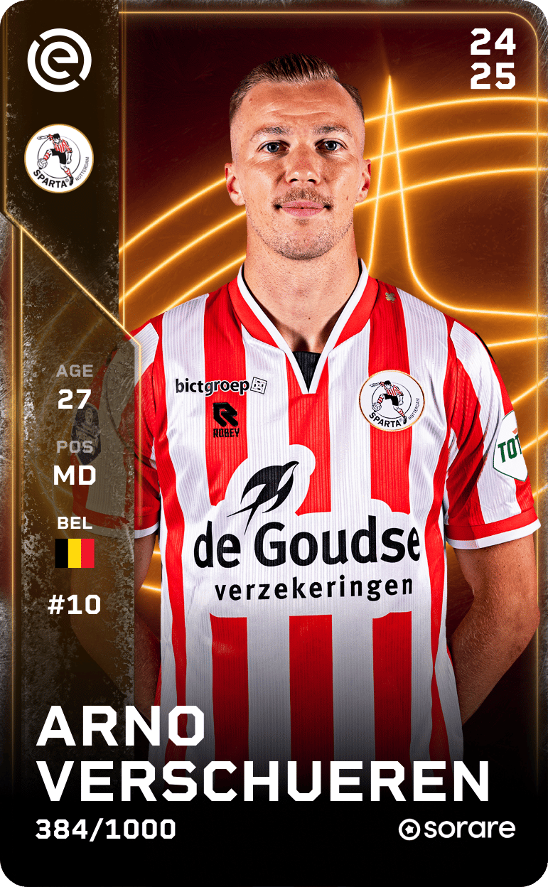 Arno Verschueren 2024-25 • Limited 384/1000