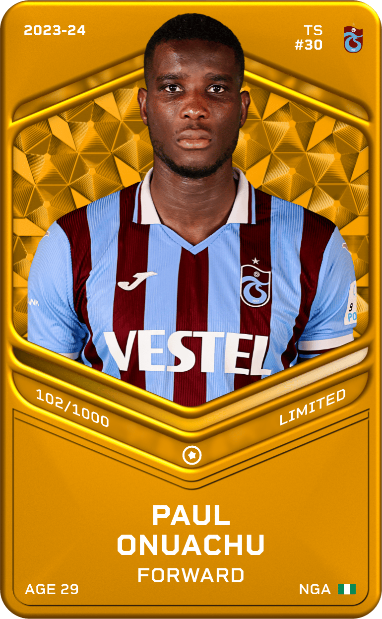 Paul Onuachu 2023-24 • Limited 102/1000