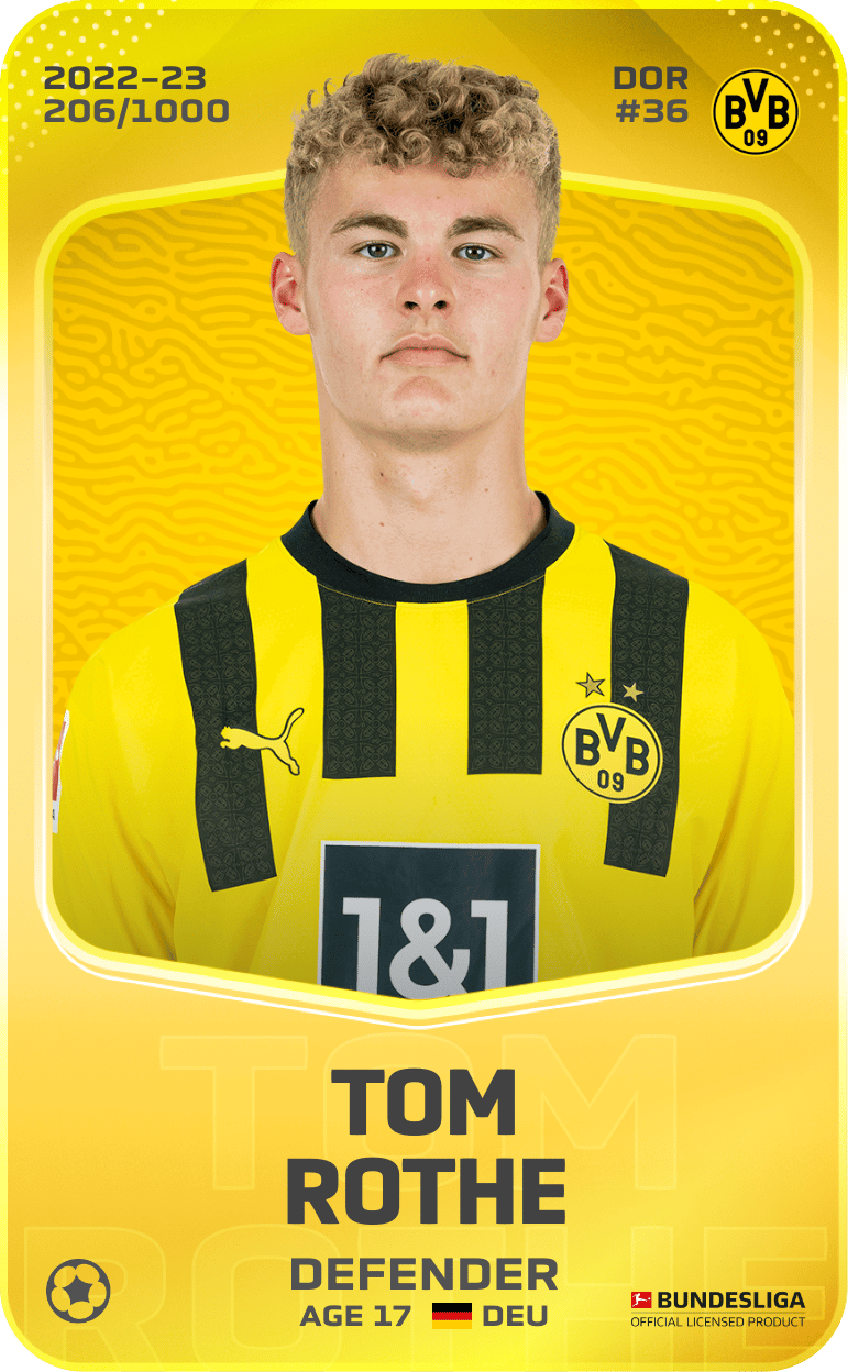 Tom Rothe 2022-23 • Limited 206/1000