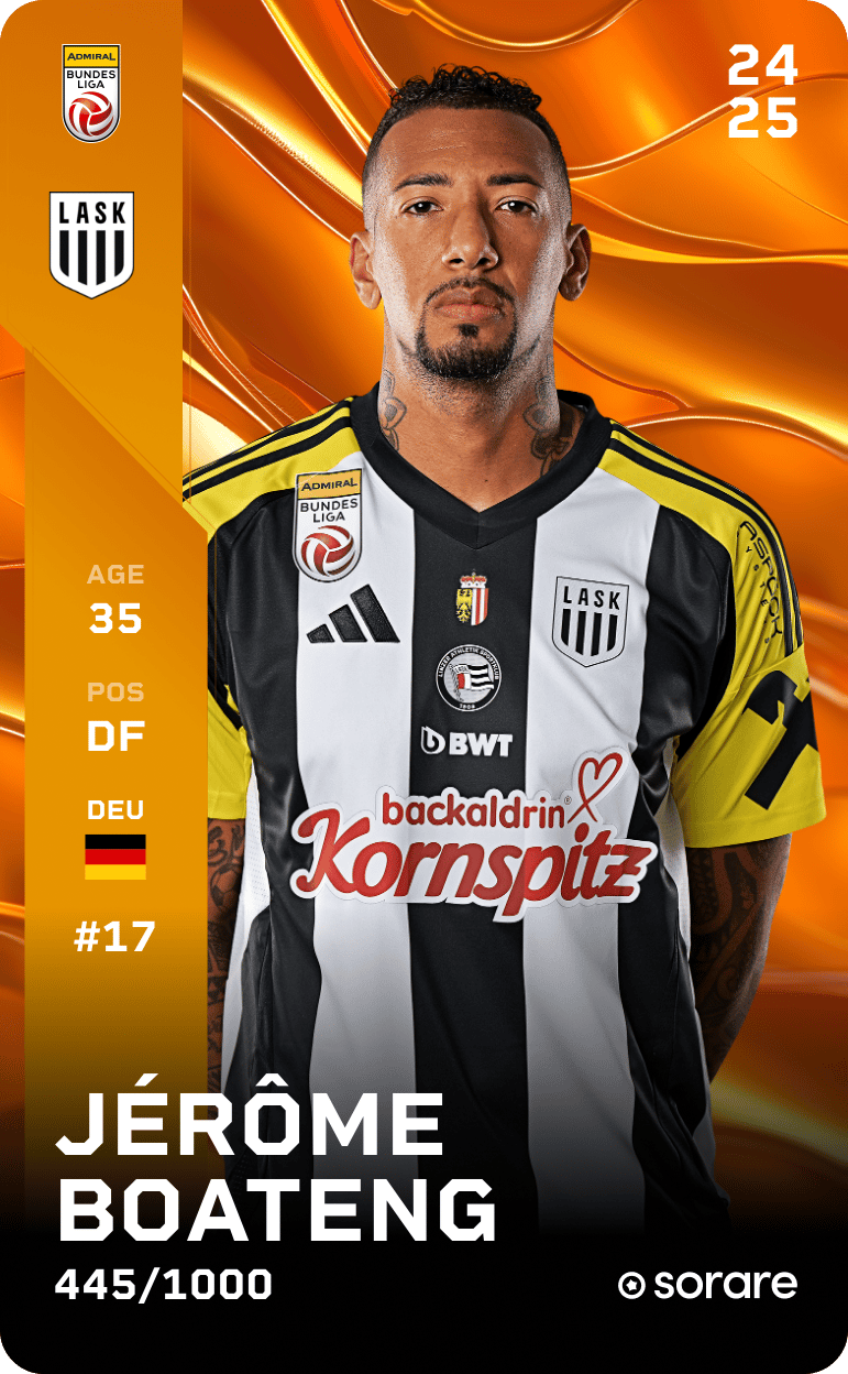 Jérôme Boateng 2024-25 • Limited 445/1000