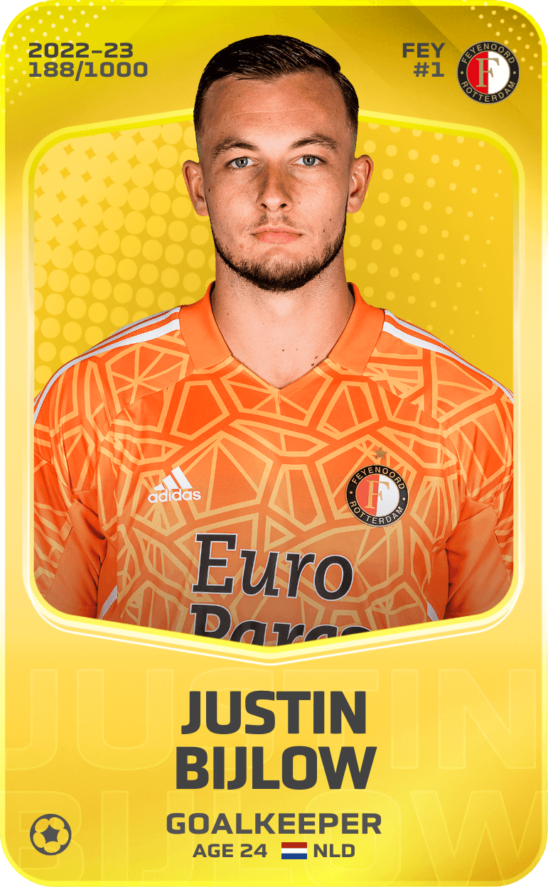 Justin Bijlow 2022-23 • Limited 188/1000