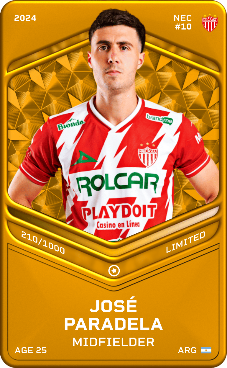 José Paradela 2024-25 • Limited 210/1000