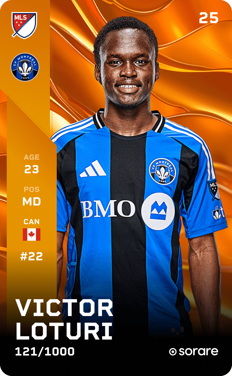 Victor Loturi 2025-26 • Limited 121/1000