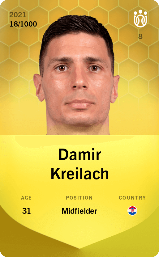 Damir Kreilach 2021-22 • Limited 18/1000