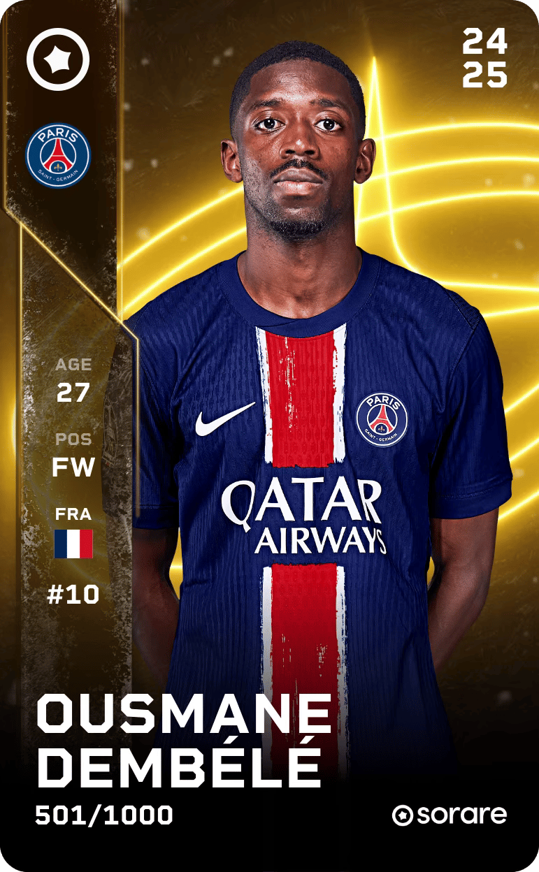 Ousmane Dembélé 2024-25 • Limited 501/1000