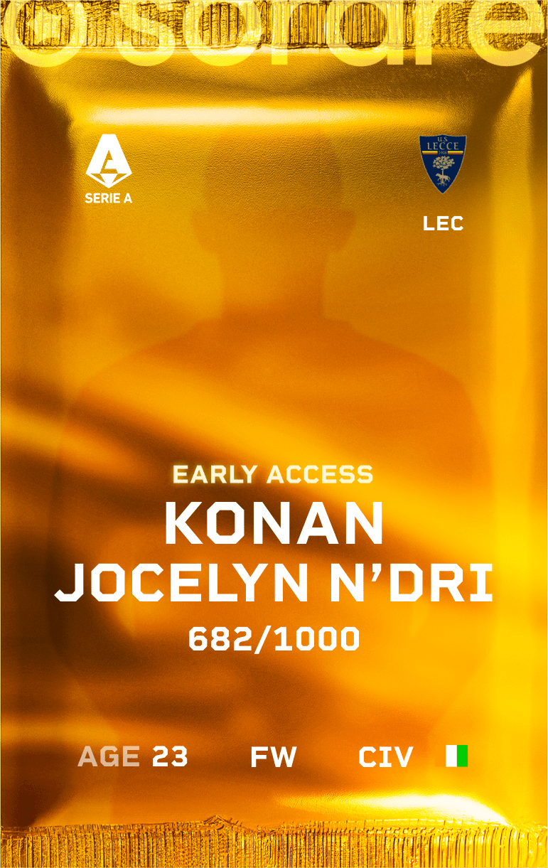 Konan Jocelyn N’Dri 2024-25 • Limited 682/1000
