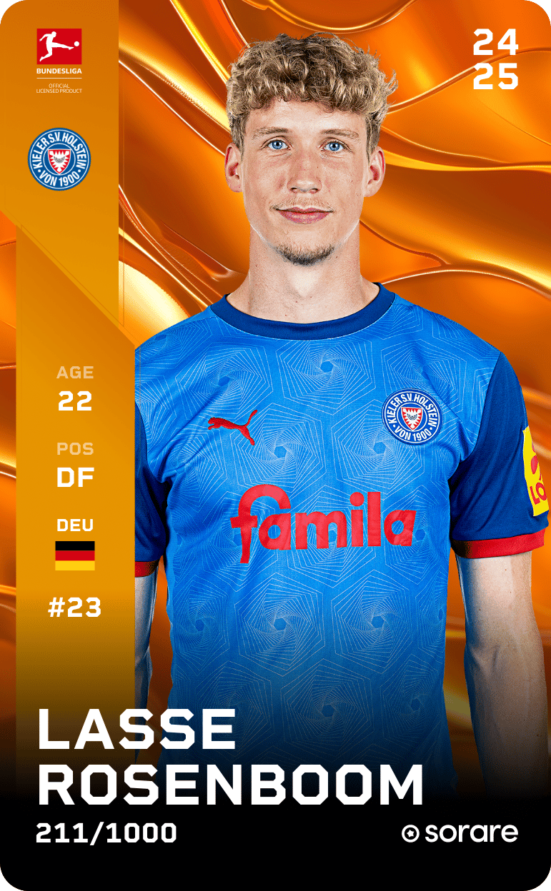 Lasse Rosenboom 2024-25 • Limited 211/1000