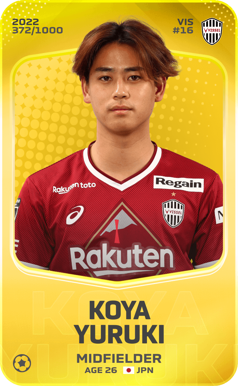 Koya Yuruki 2022-23 • Limited 372/1000