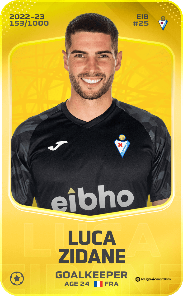 Luca Zidane 2022-23 • Limited 153/1000
