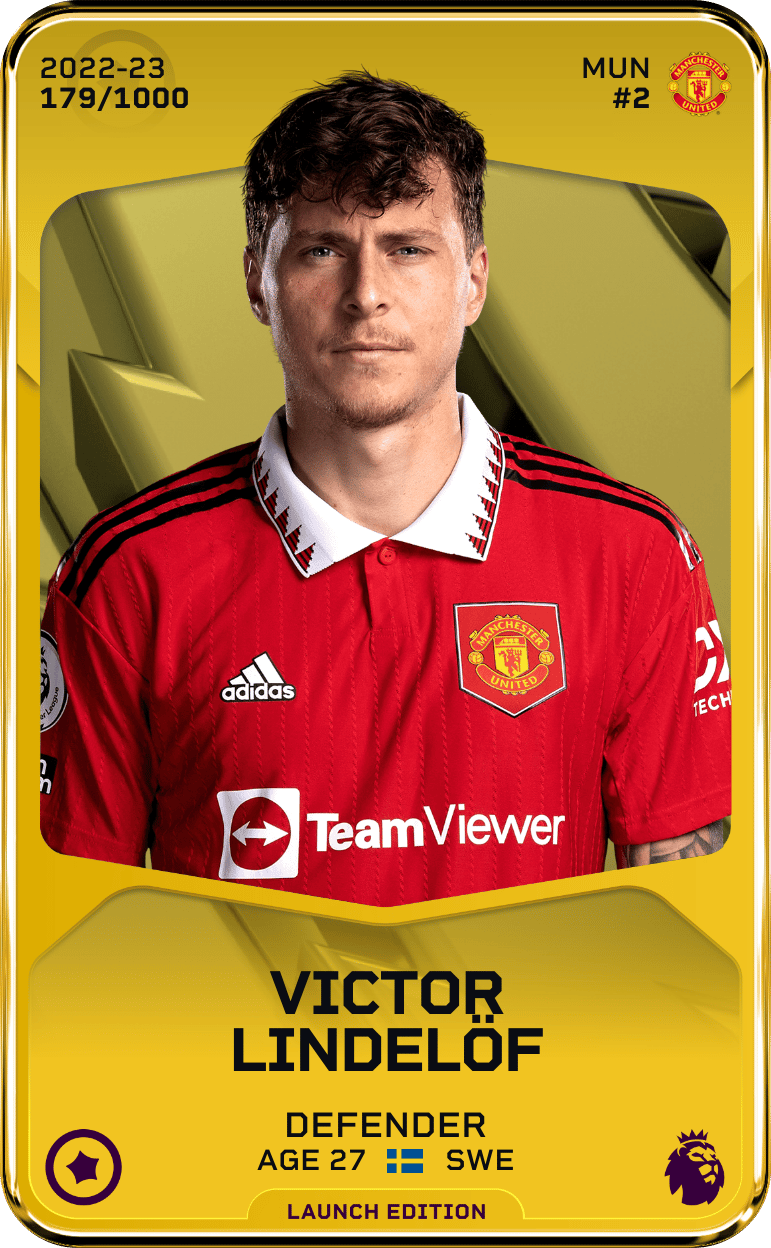 Victor Lindelöf 2022-23 • Limited 179/1000