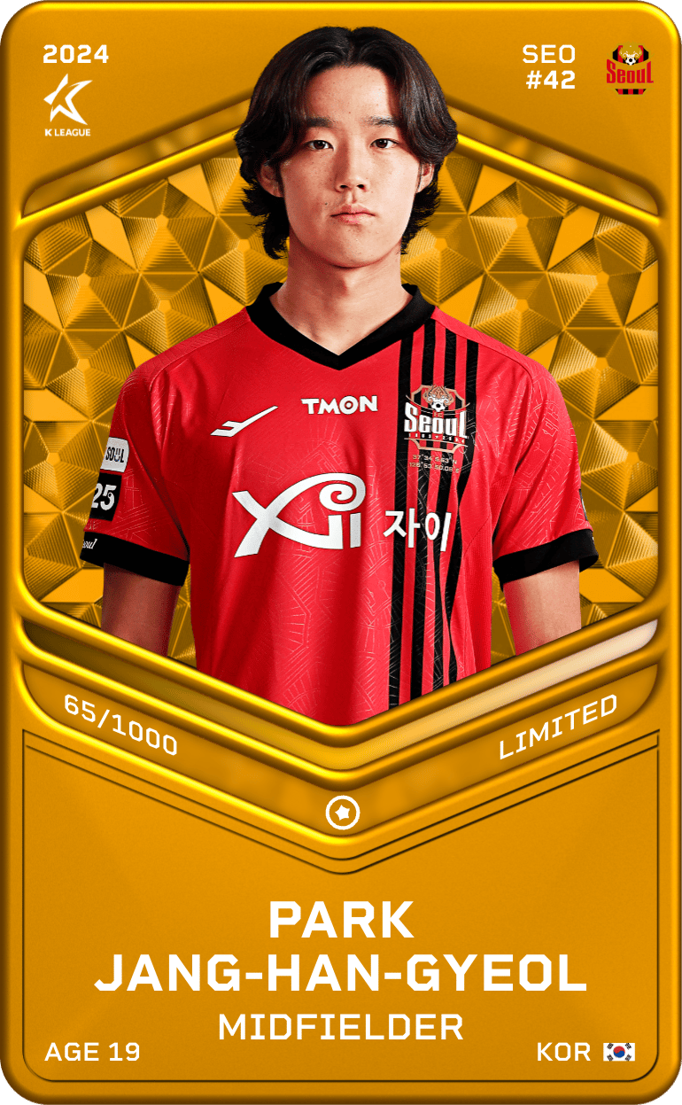 Park Jang Han-Gyeol 2024-25 • Limited 65/1000