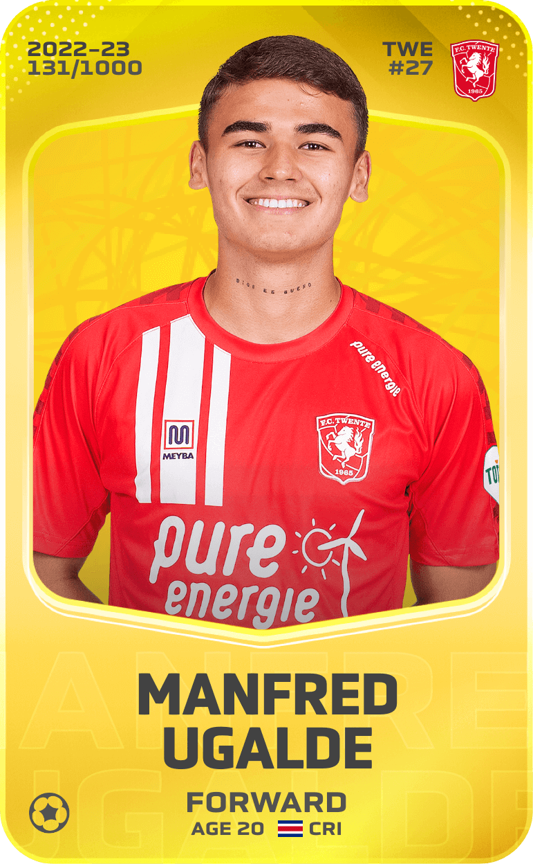 Manfred Ugalde 2022-23 • Limited 131/1000