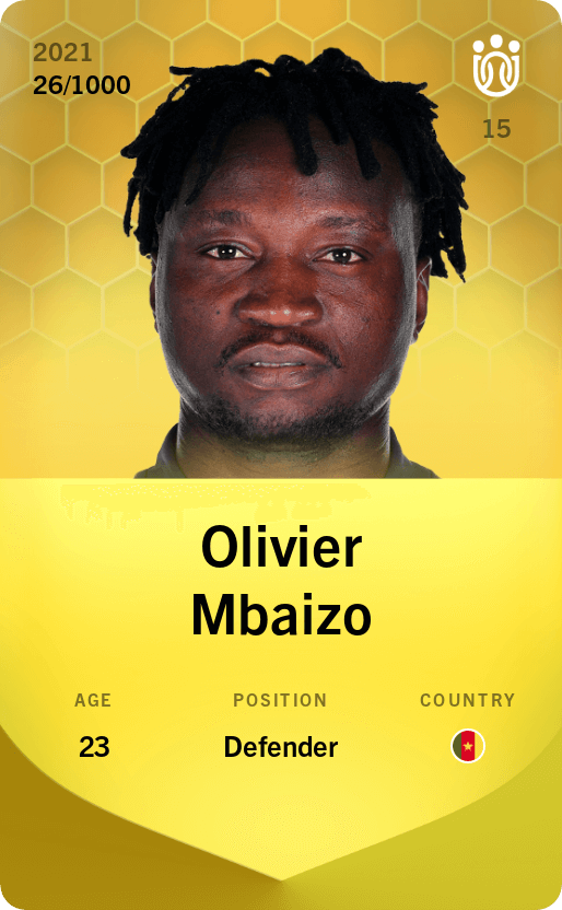 Olivier Mbaizo 2021-22 • Limited 26/1000