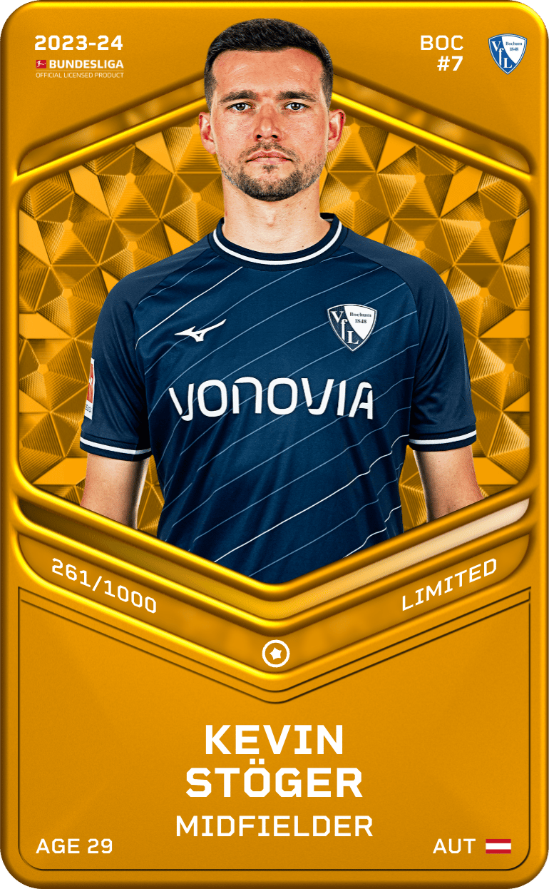 Kevin Stöger 2023-24 • Limited 261/1000
