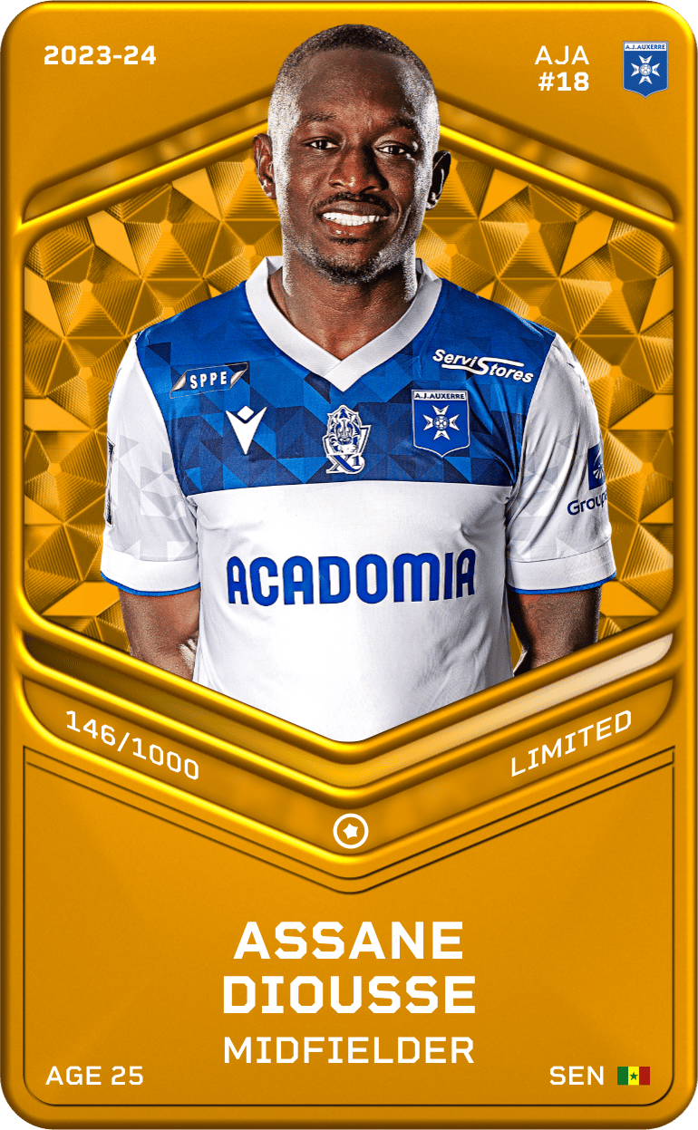 Assane Diousse 2023-24 • Limited 146/1000