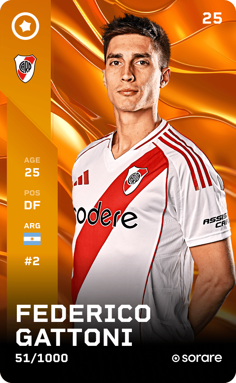 Federico Gattoni 2025-26 • Limited 51/1000