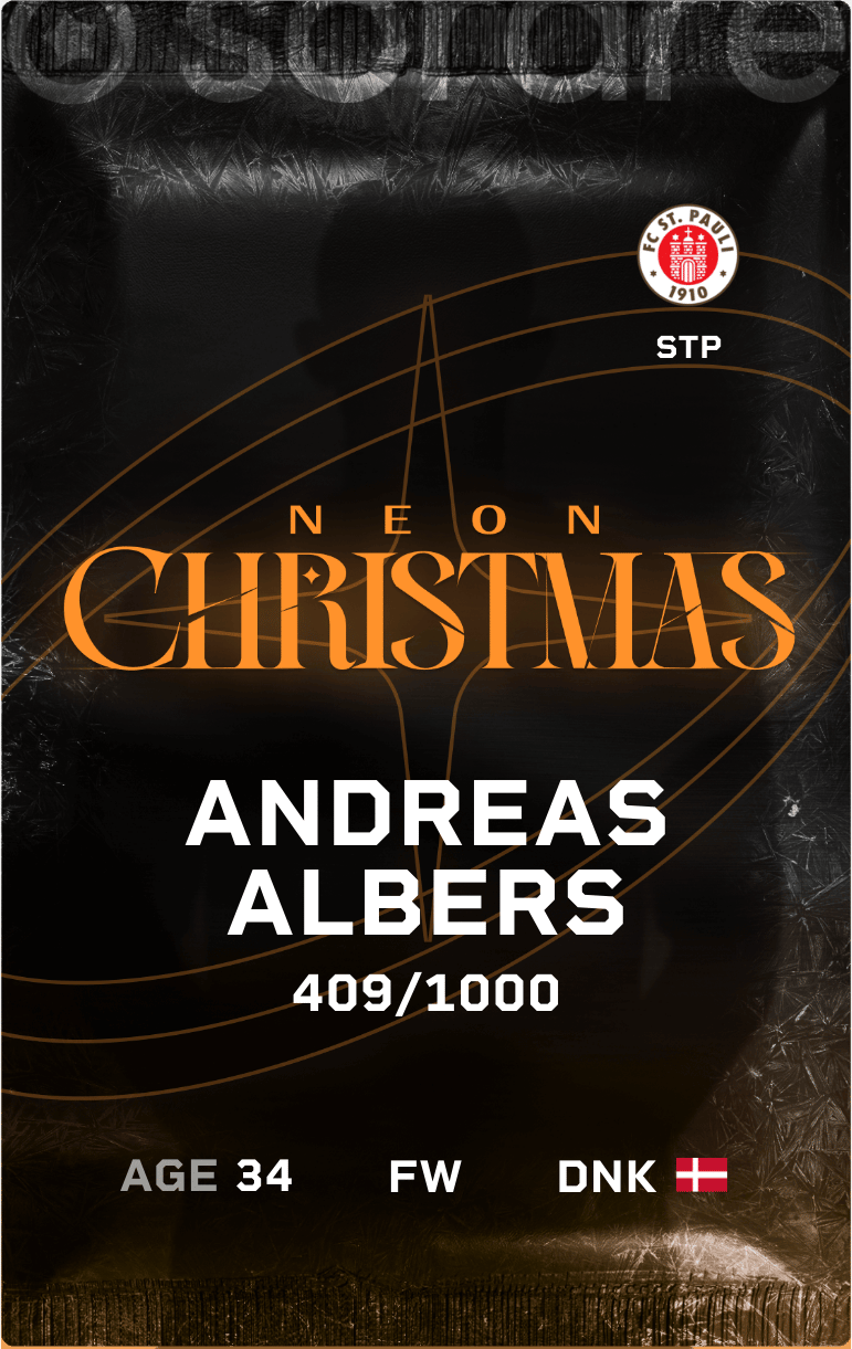 Andreas Albers 2024-25 • Limited 409/1000