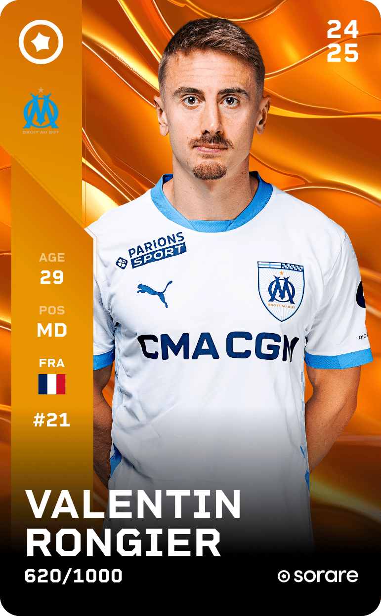 Valentin Rongier 2024-25 • Limited 620/1000