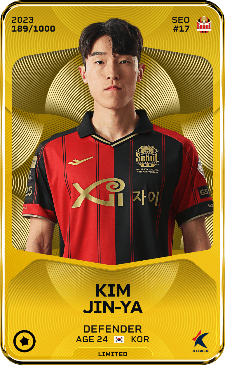 Kim Jin-Ya 2023-24 • Limited 189/1000