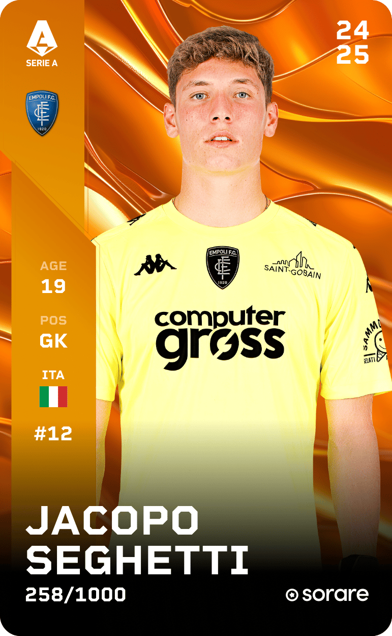 Jacopo Seghetti 2024-25 • Limited 258/1000